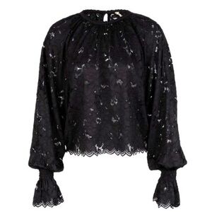 Free People Olivia Lace Top